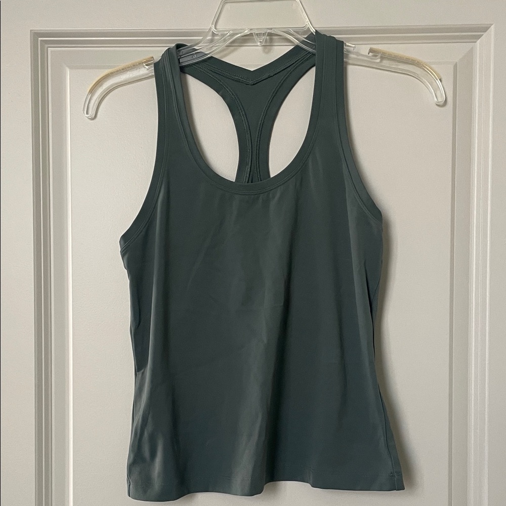 CRZ YOGA Deep Teal Racerback Tank